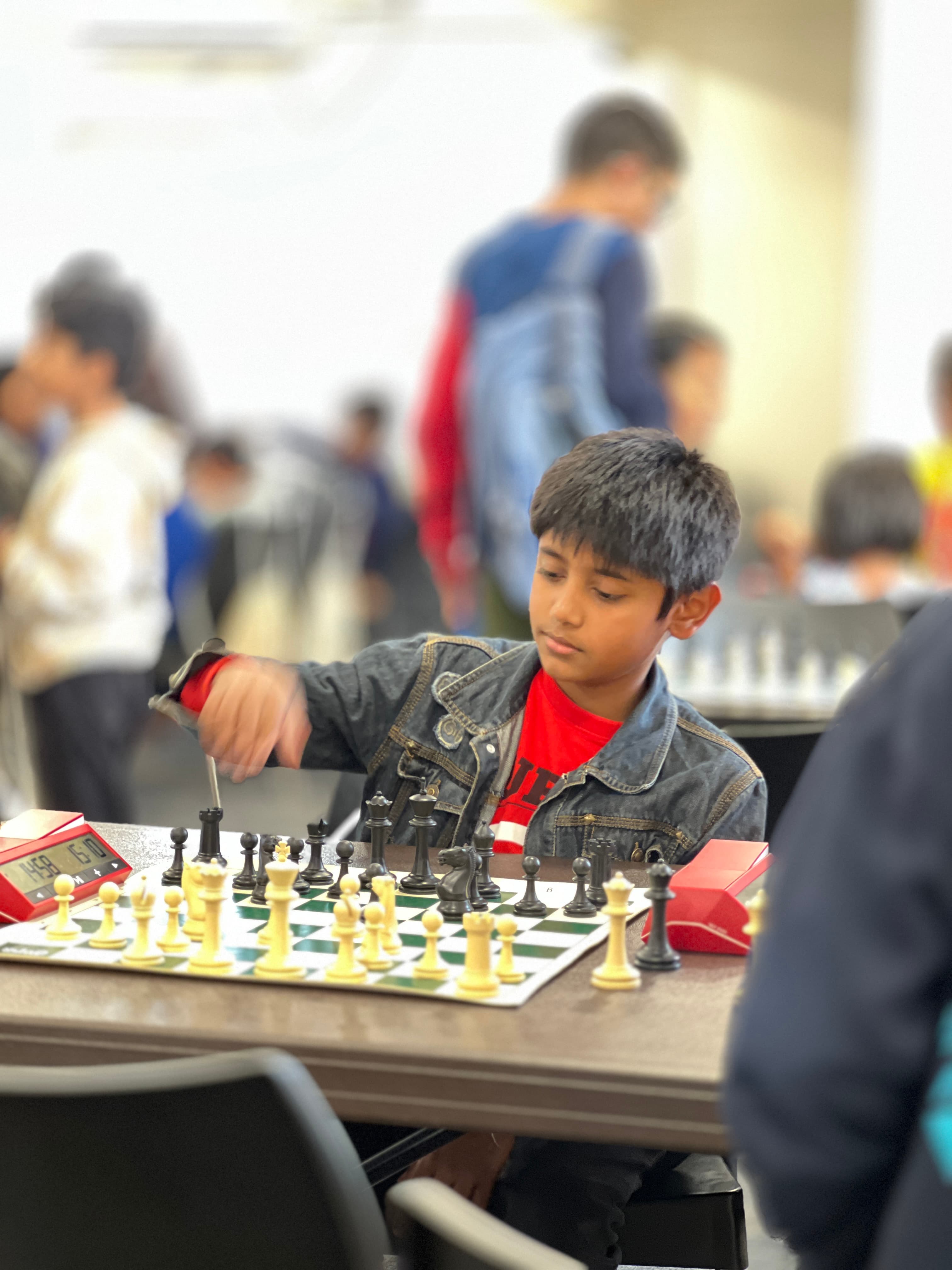 Kids Playing State Match